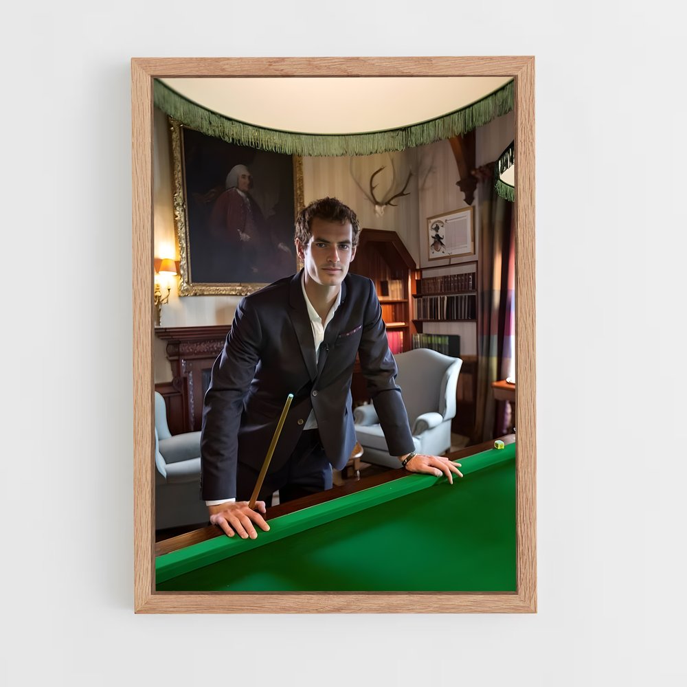 Poster Snooker Style – affiche Tennis (vue 4)